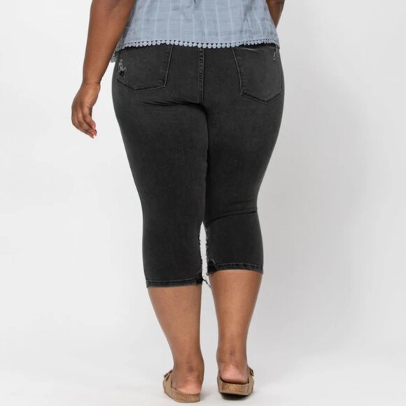 NWT Judy Blue Capris Plus Size 20W - Picture 4 of 9